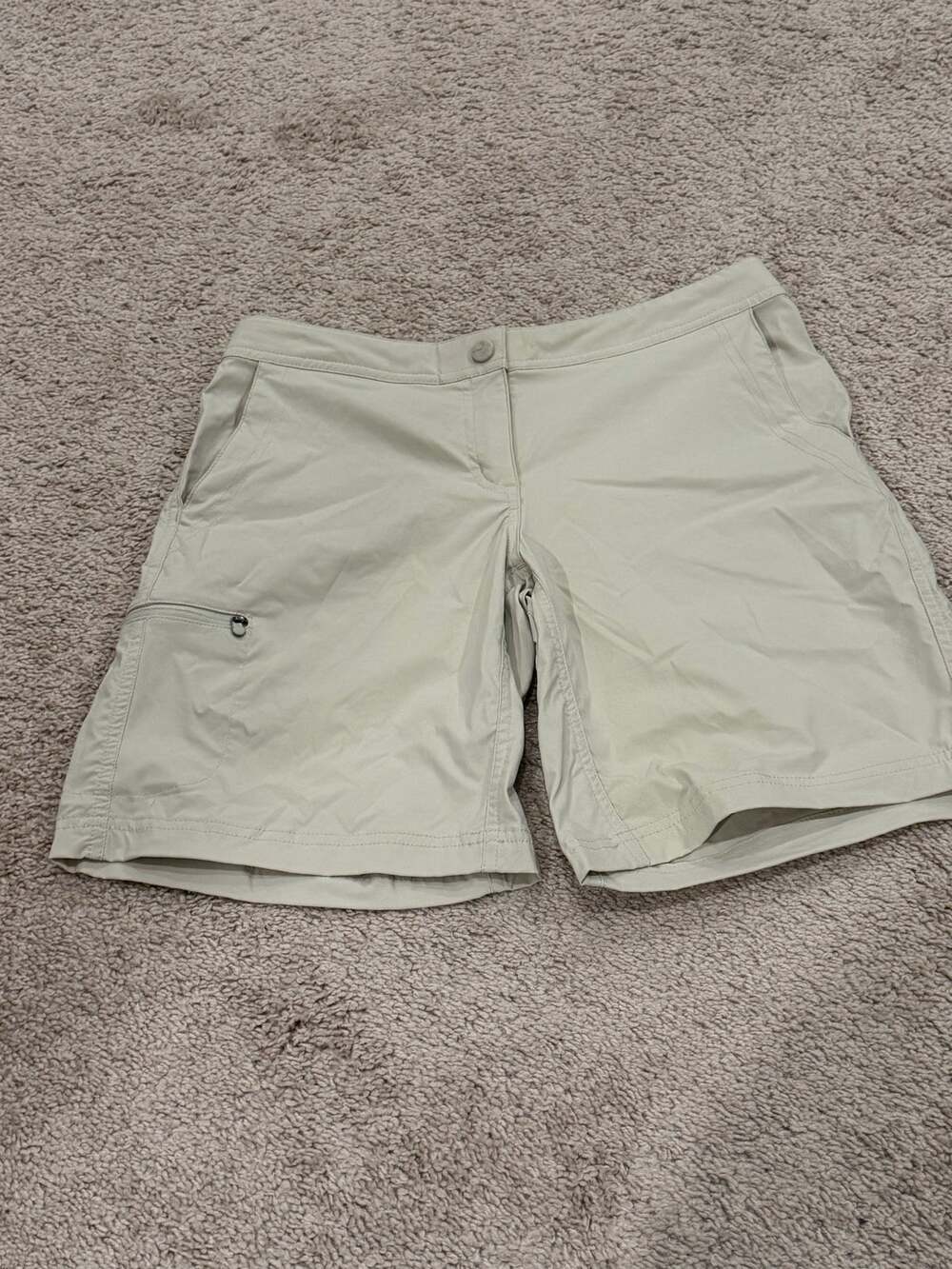 L.L.Bean Water-Repellent Comfort Trail Shorts Mid Rise Size 6 Gorpcore Hiking